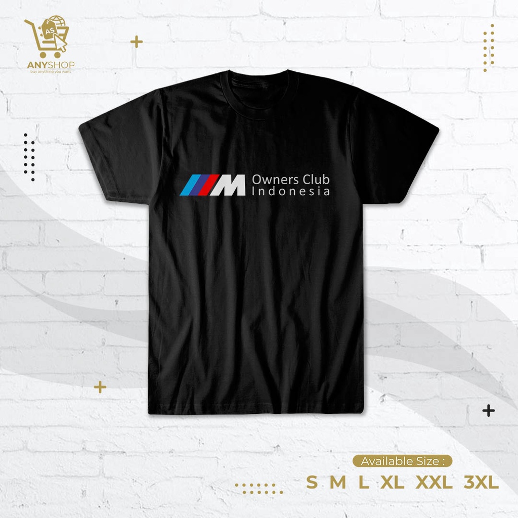 Kaos Baju Mobil BMW M Owners Club Indonesia Kaos Club Komunitas