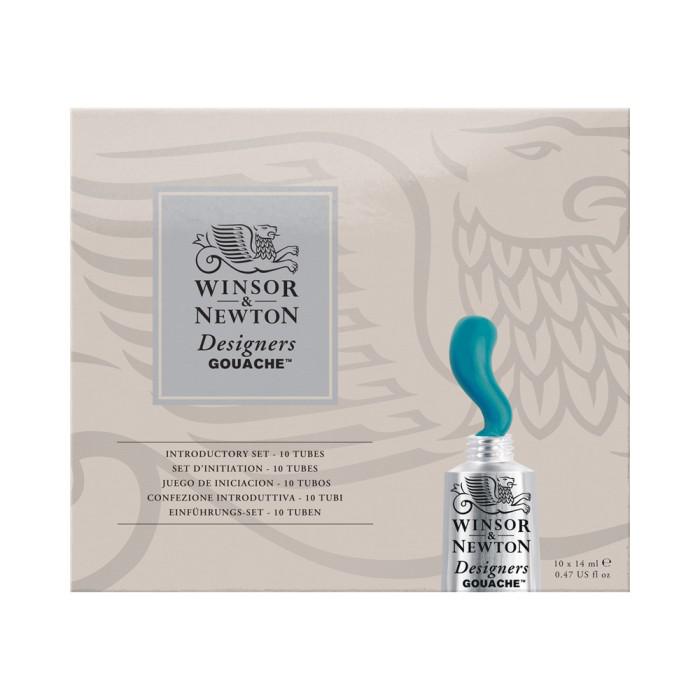 

Farelp | Winsor & Newton Designers Gouache Introductory Set 10 Tubes Kekinian Terlaris