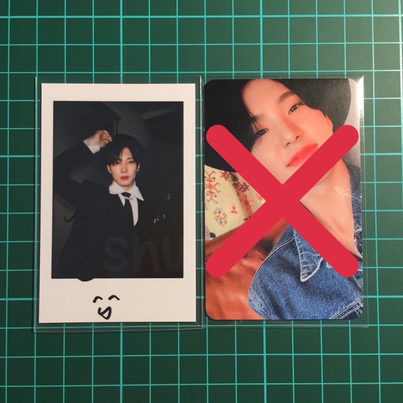 pc photocard pola waves magazine wonwoo ver. a