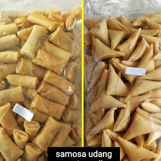 

Samosa udang-gurih-enak-makanan-camilan-snack kiloan-spring roll