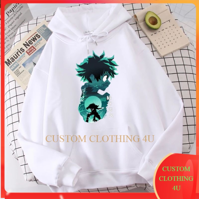 Pullover Hoodie Bakugo Bakugou My Hero Academia Jaket Hodie  Boku No Hero Academia