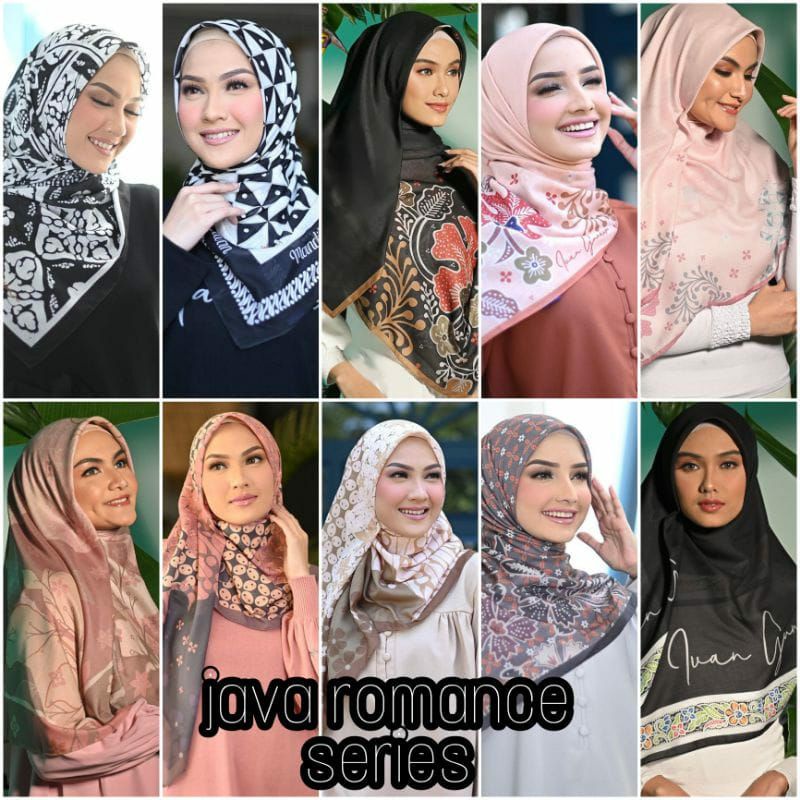new scarf hijab manjha ivan gunawan java romance series limited edition