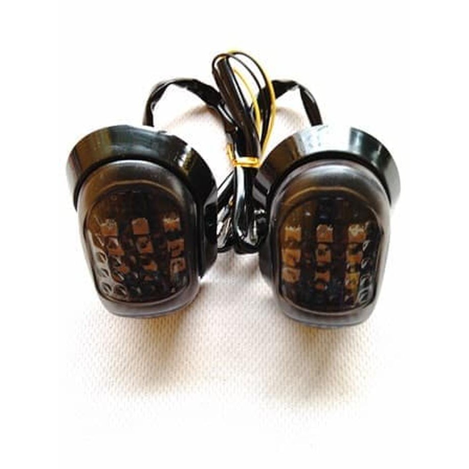 Jual Lampu Sen Sein Tempel Bulat Oval Motor Sport Led Yellow