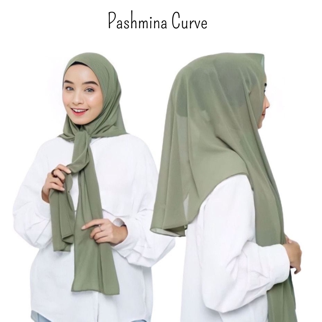 PASHMINA CURVE | PASHMINA OVAL CERUTY BABY DOLL PREMIUM | PASHMINA OVAL CERUTY DISEIN TERBARU