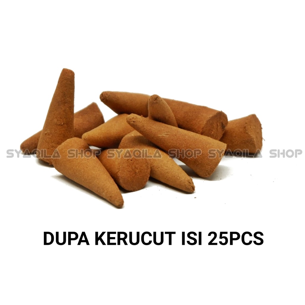 Dupa Kerucut Isi 25 Pcs Buhur Krucut Bukhur Stanggi Hio Tradisional Wangi