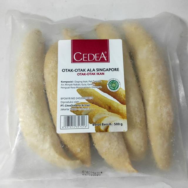 

Otak Otak Singapore Cedea 500gr