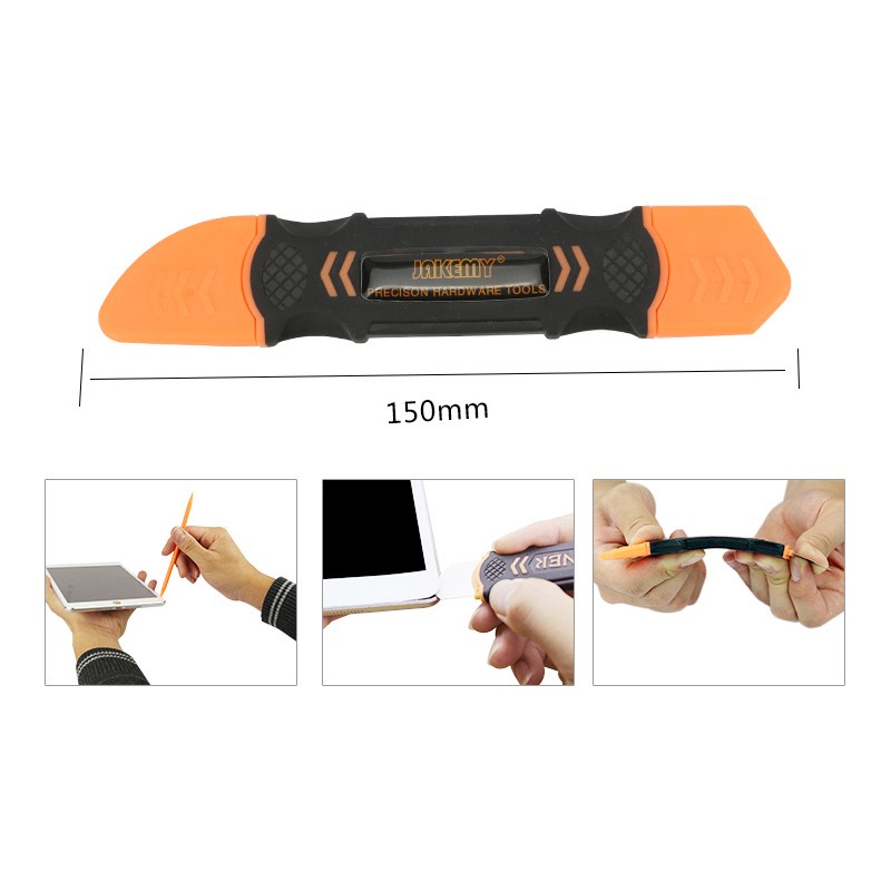 akemy Multifunction Opening Ultra Thin Power Tools Kit - JM-OP15 - Orange