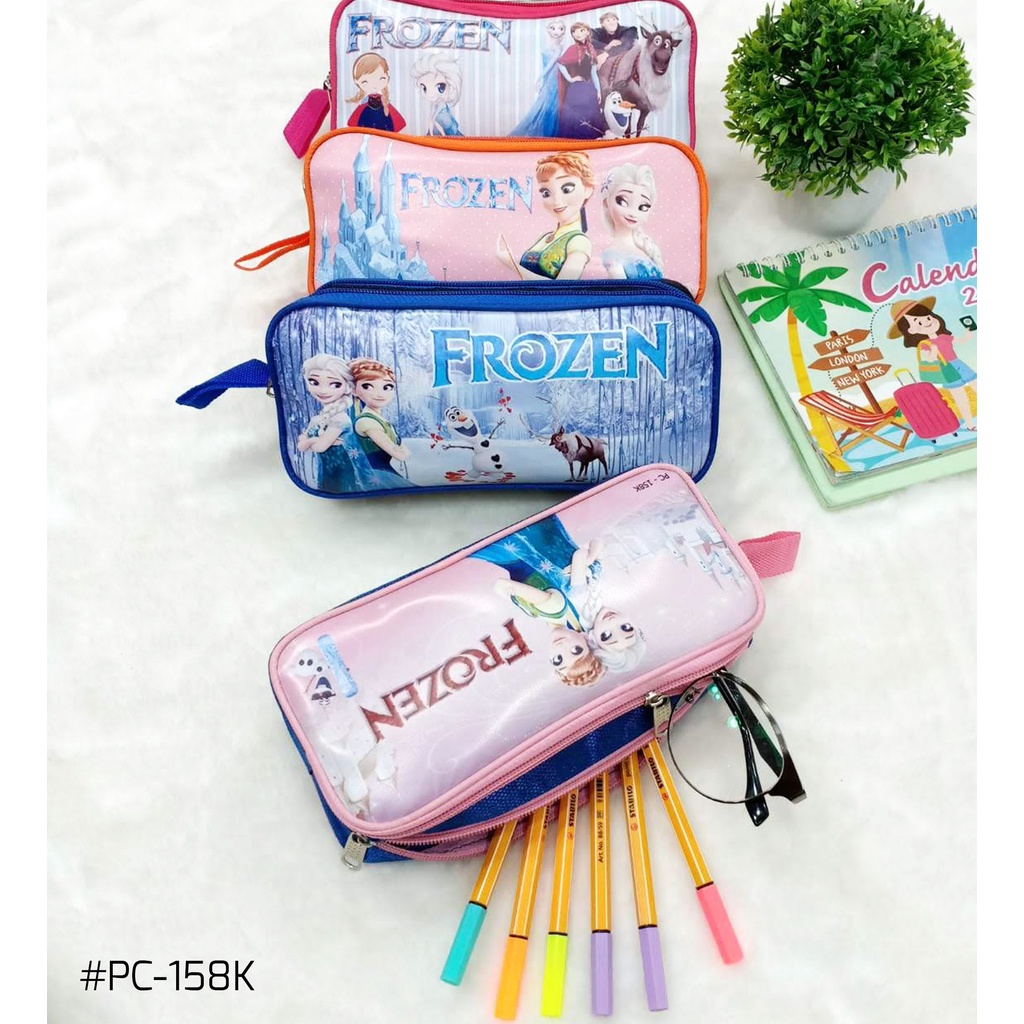 

TEMPAT PENSIL KARAKTER FROZEN / PERLENGKAPAN SEKOLAH ANAK / ATK KANTOR