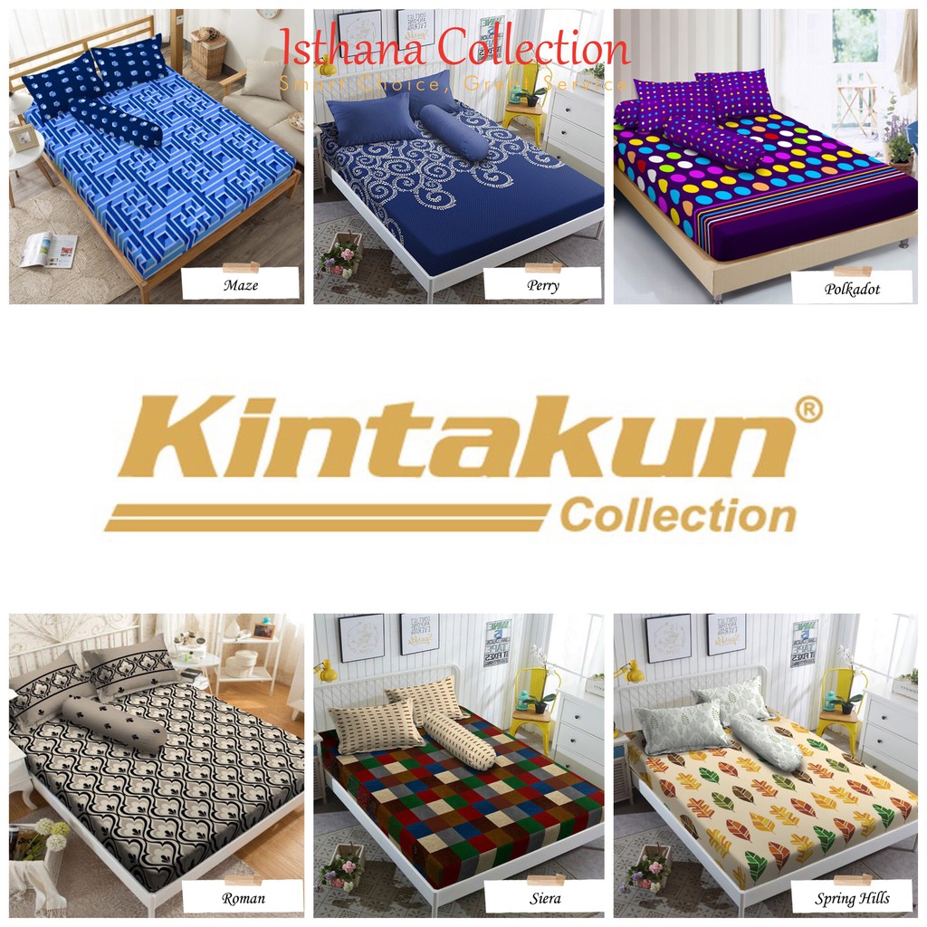 KINTAKUN ISTHANA - Sprei KINTAKUN Dluxe 180x200 - Maze