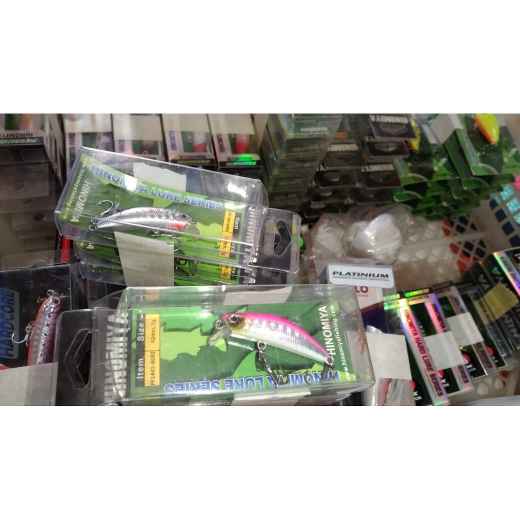 LURE MINOW HINOMIYA MINNOW UL ULTRA LIGHT  MINI 3CM 4CM