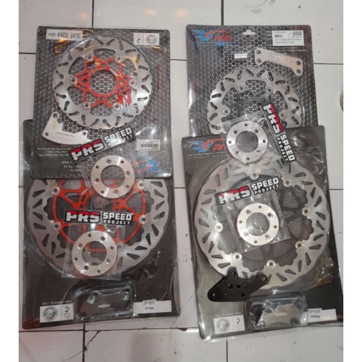 disc piringan cakram VND depan 300mm belakang suzuki satria 2tak satriaR satriaRU Satria2T hiu lumba