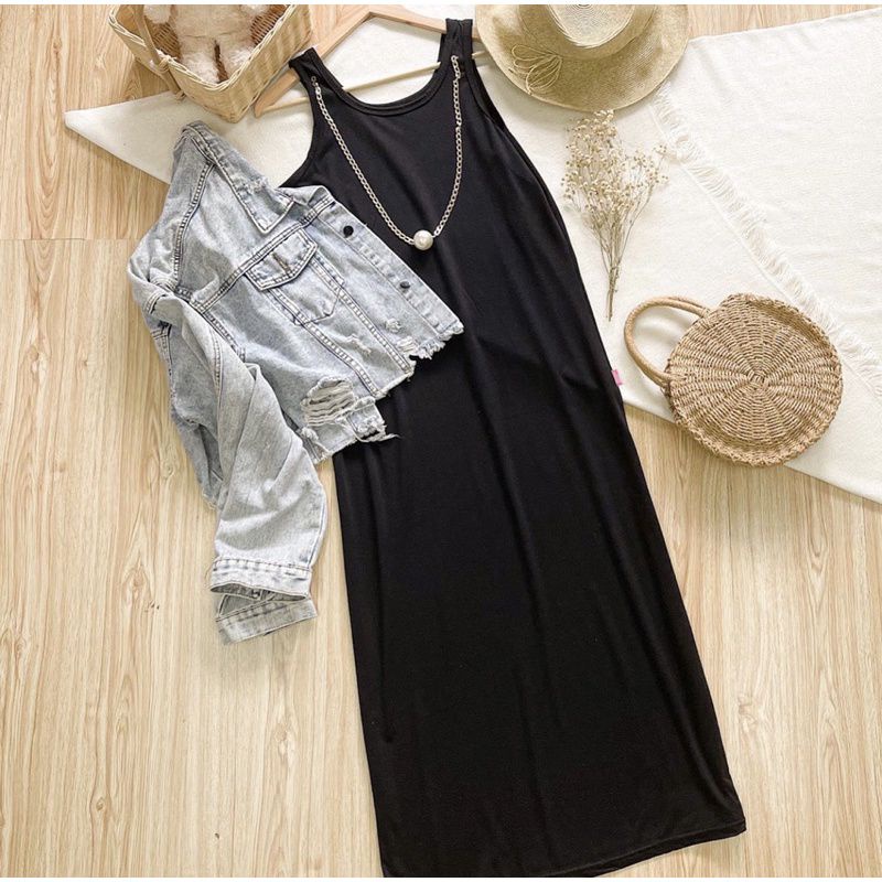 INNER SPAN INSPAN SEPANDEK PANJANG BAJU INNER SPAN BAJU WANITA