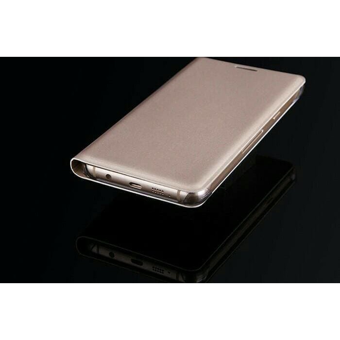 iPhone X leather case [FLIP COVER] Sarung buku Wallet Cover IPHONE X - Hitam Murah