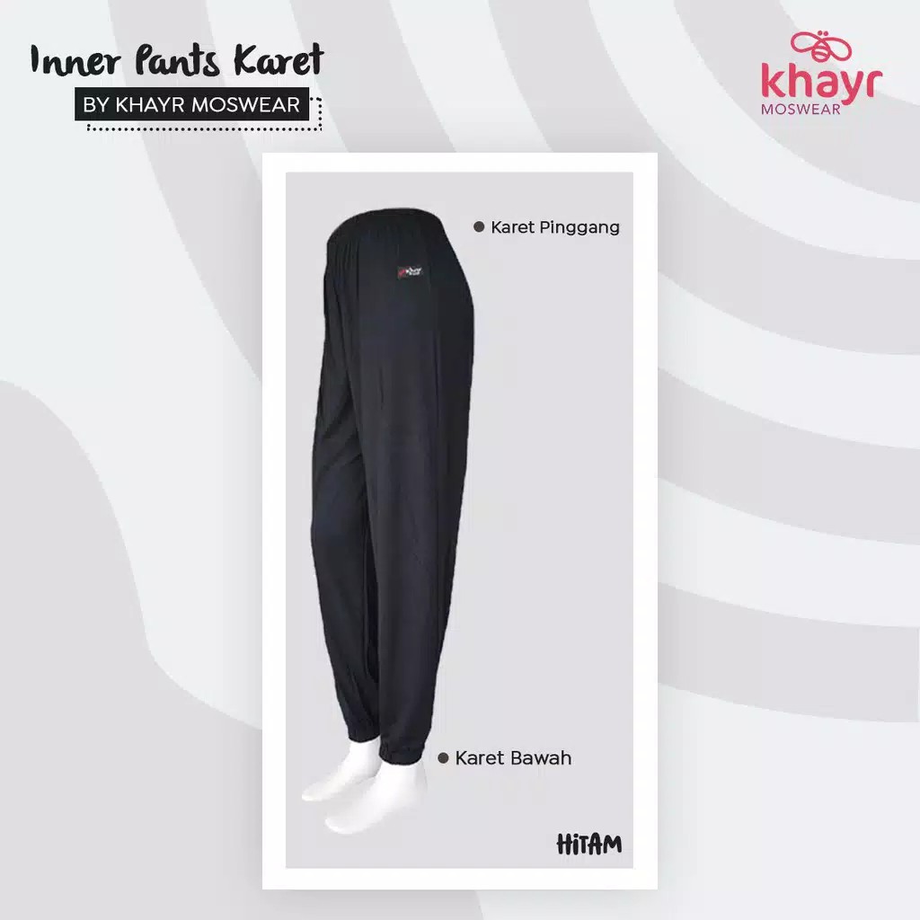 INNER PANTS KARET BY KHAYR MOSWEAR