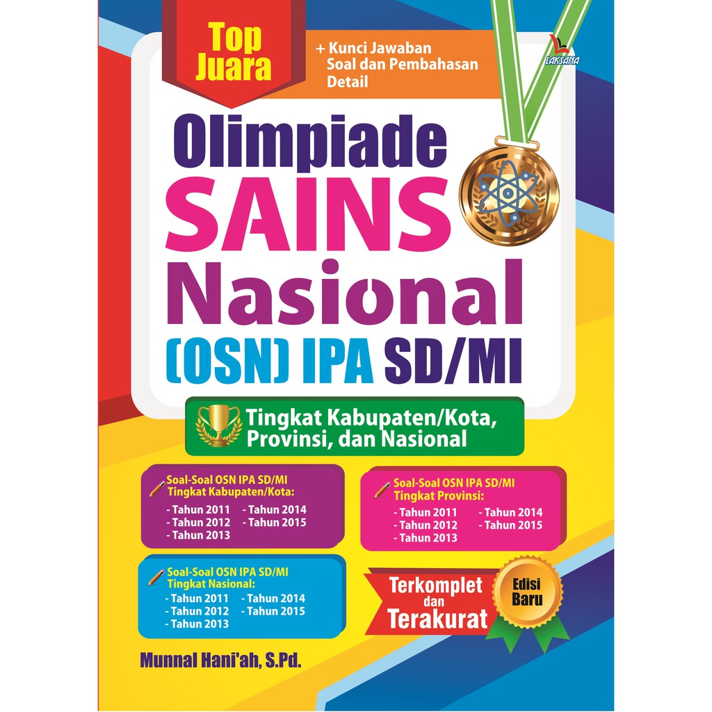 Buku Top Juara Olimpiade Sains Nasional Osn Ipa Sd Mi Laksana Shopee Indonesia