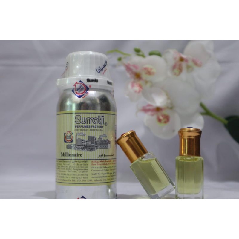 parfum original import Saudi merk surrati (millionaire)