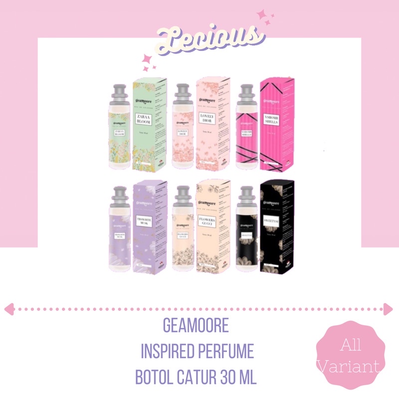 (BPOM) Parfum geamoore botol catur inspired perfume 30ml