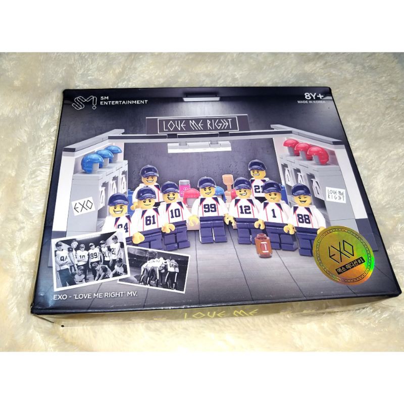 EXO LOVE ME RIGHT LEGO BLOCK
