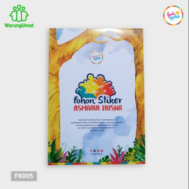 Pohon Stiker Asmaul Husna
