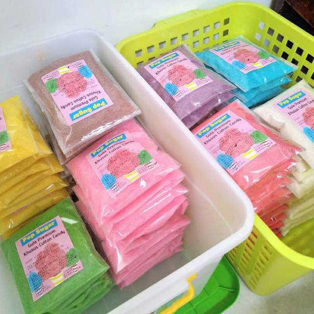 

Gula bahan Cotton Candy POP SUGAR Mesin Pembuat Gula Kapas