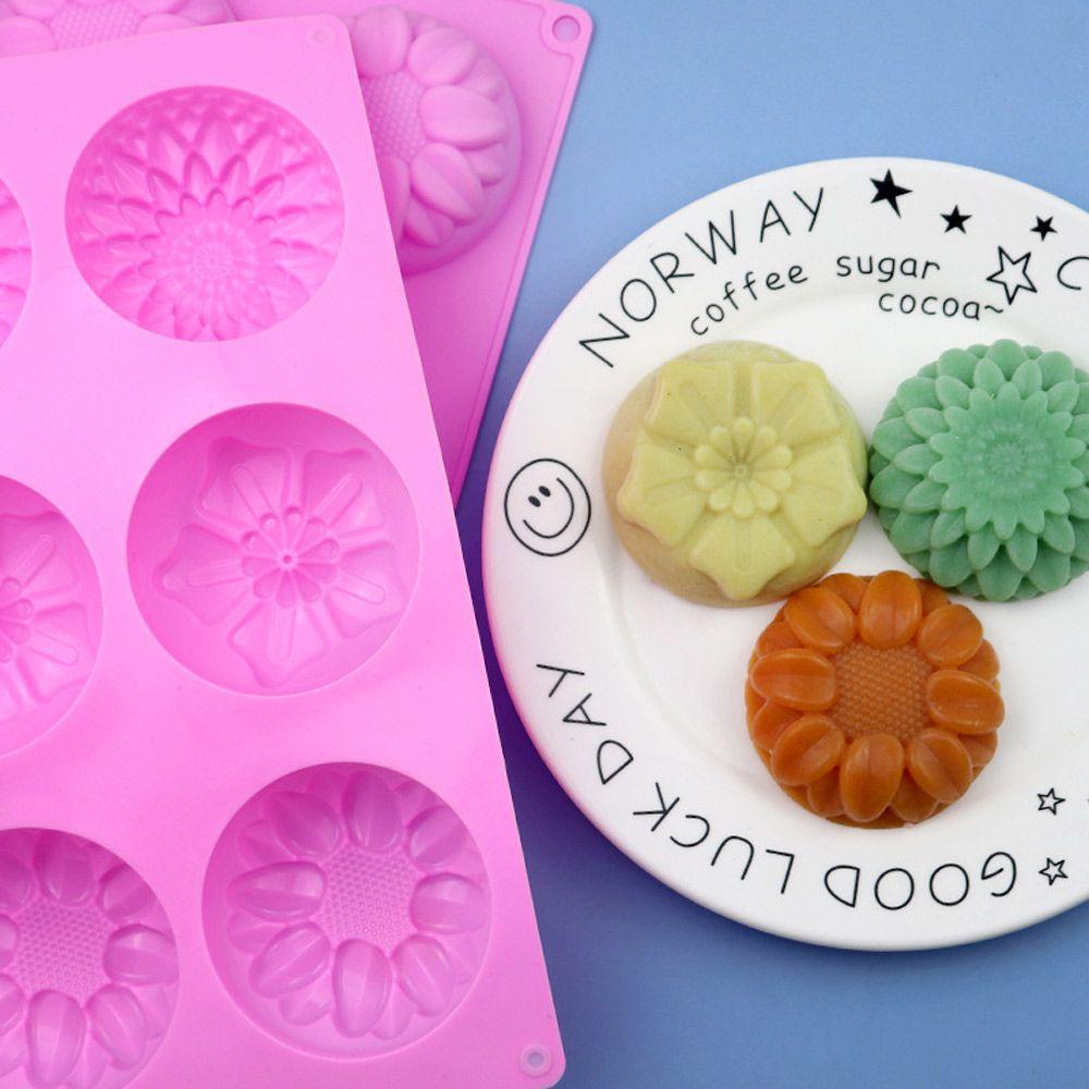 Cetakan Sabun Handmade Multifungsi Bentuk Bunga Butterfly Bahan Silikon