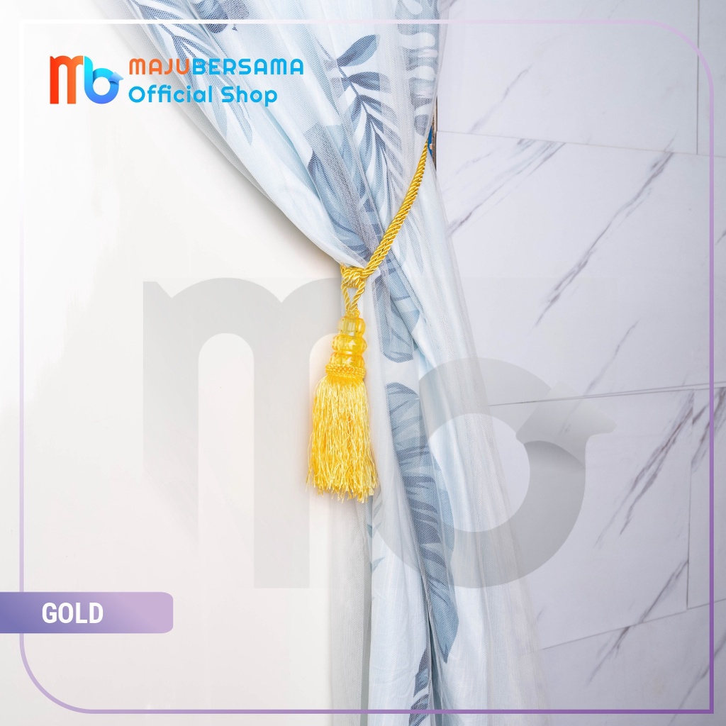 TESEL KRISTAL/tali gorden/tali gorden murah/ikat gorden/TASSEL TALI IKATAN GORDEN HORDENG GORDEN/HARGA SATUAN