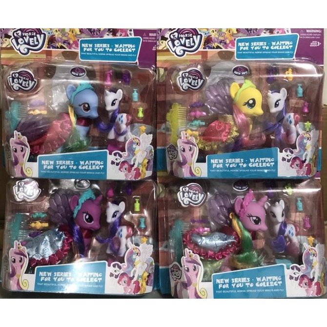 My little pony figure set big size/mainan little pony ukuran besar