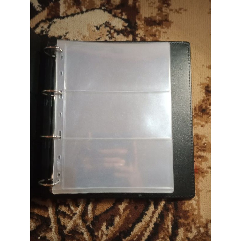

Album Uang Kertas Import + Refill Scat 3 Bening isi 39 Lembar Kondisi Bekas pakai masih Bagus