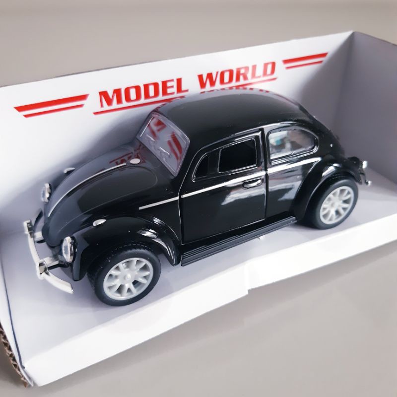 Diecast Mobil VW Beetle Alloy - Mainan Miniatur Sedan Kodok Car Anak