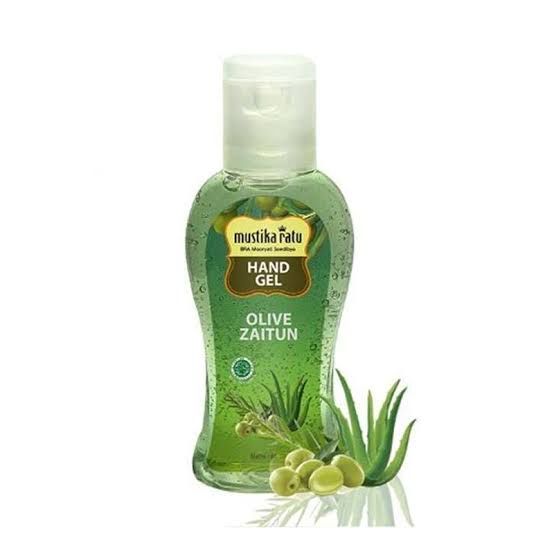 MUSTIKA RATU Hand Gel Sanitizer 60ml Olive Zaitun