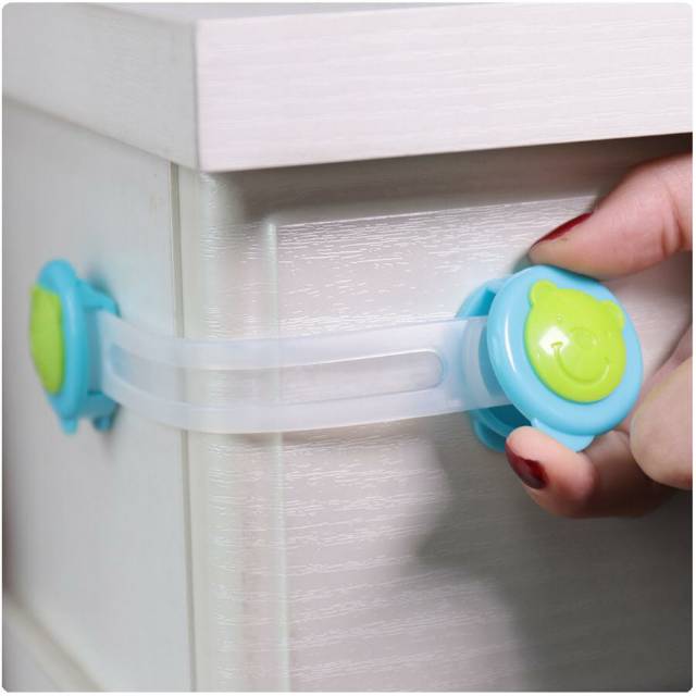 UNNISO - Pengaman Pelindung Pintu Lemari / Baby Safety Lock BBand