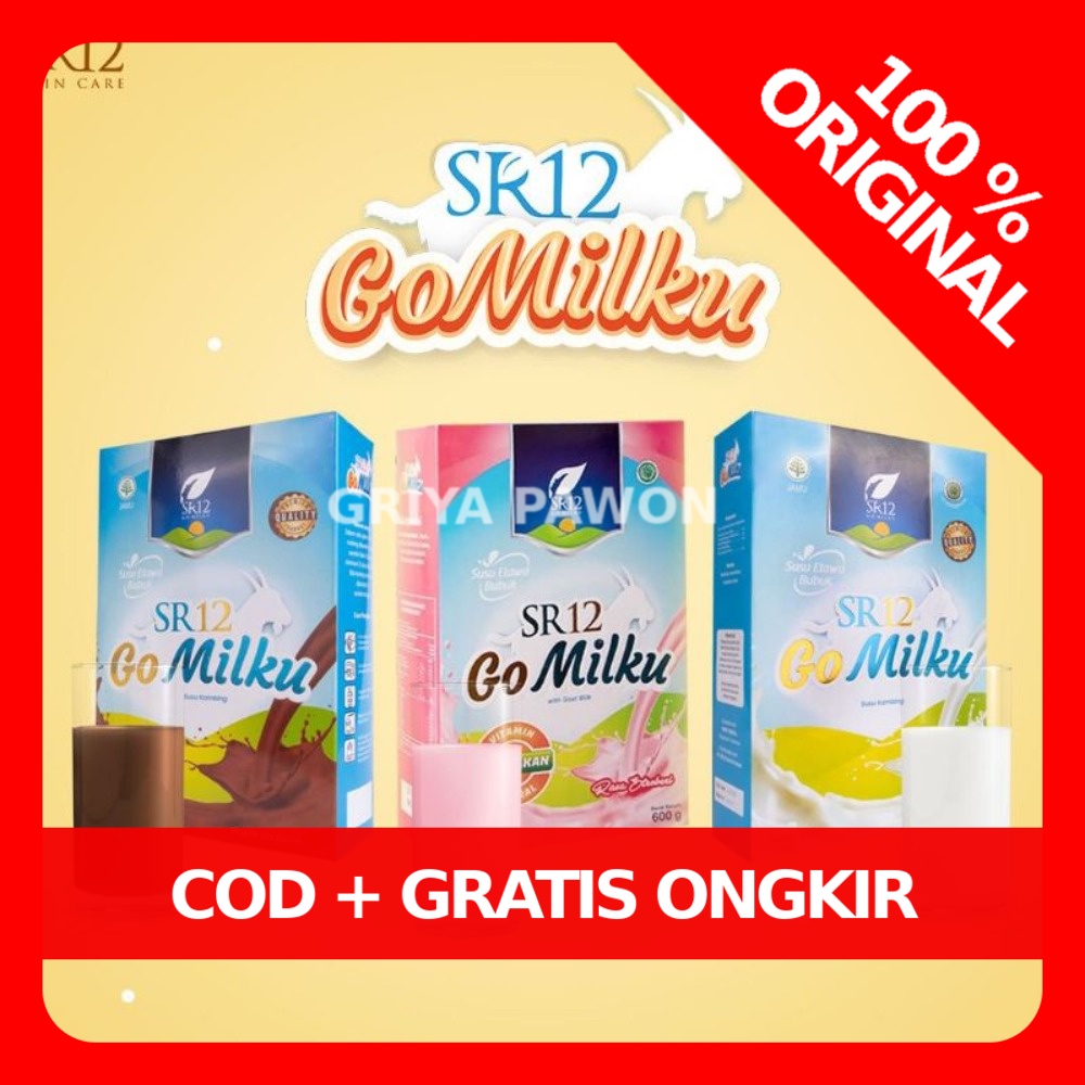 

GO MILKU SR12 / SUSU KAMBING ETAWA / PENAMBAH NAFSU MAKAN / SUSU BALITA DAN LANSIA