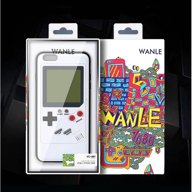 Wanle Original GameBoy Case For iPhone 6/6s/6+/7/7+/8/8+/Iphone X/Xs