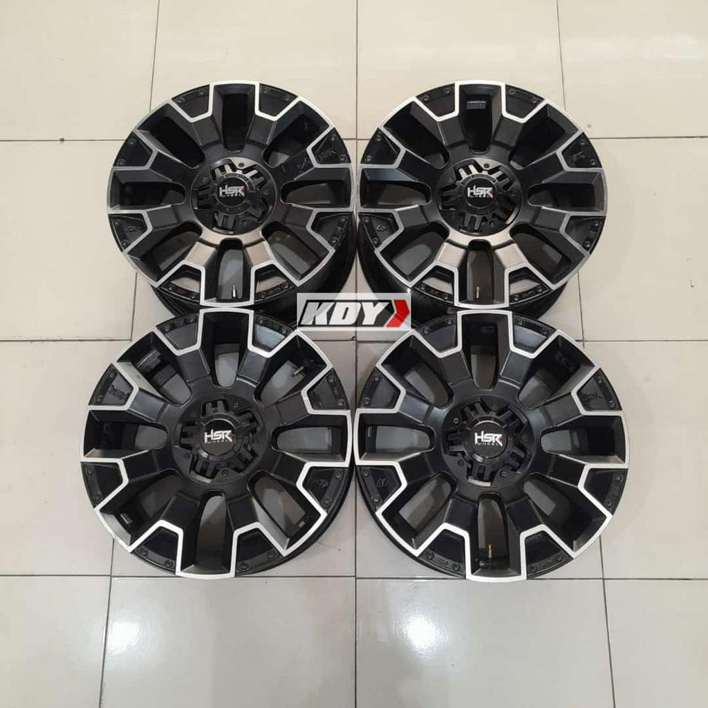 Velg Bekas Murah Copotan Mobil Model HSR Ring 18 PCD 6x139,7 Pajero, Tritone, Fortuner, Hylux