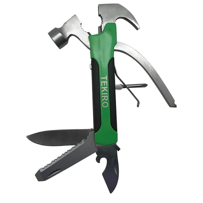 Palu Kambing Mini Lipat Multifungsi 15in1 Tekiro - Alat Perkakas Tekiro