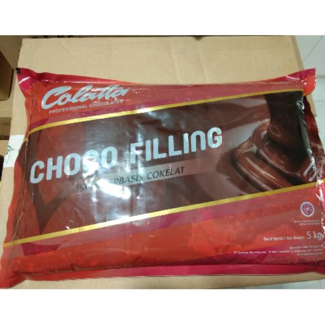 Jual Colatta Chocolate Coklat Filling Isian Roti Bakpao 5 Kg Indonesia Shopee Indonesia