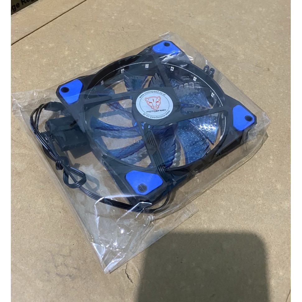 FAN CASING 12CM WITH LED / FAN CASE 12 CM COLORS LAMPU 15LED