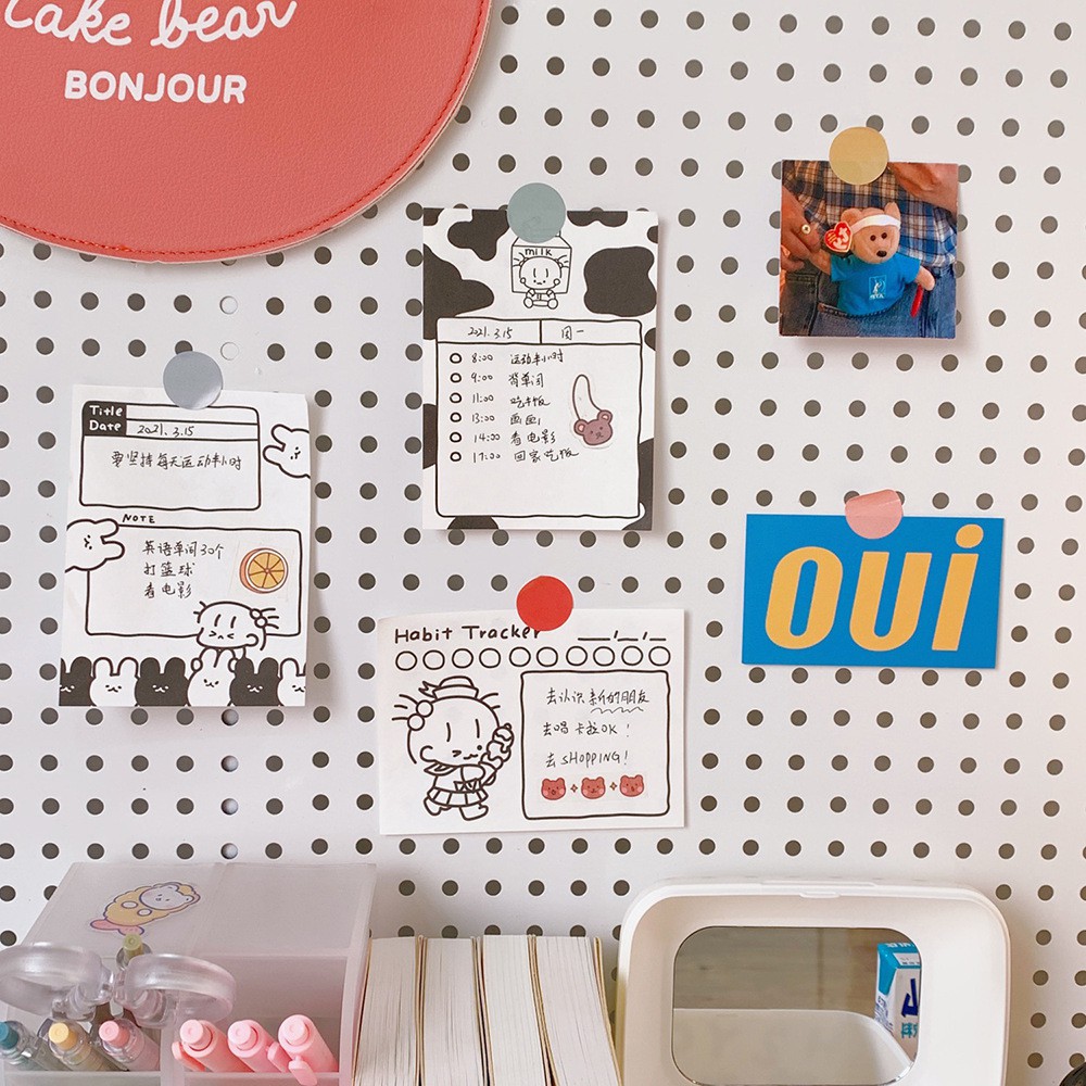 Memo Pad Student Stationery - Japanese and Korean Cartoon Creativity