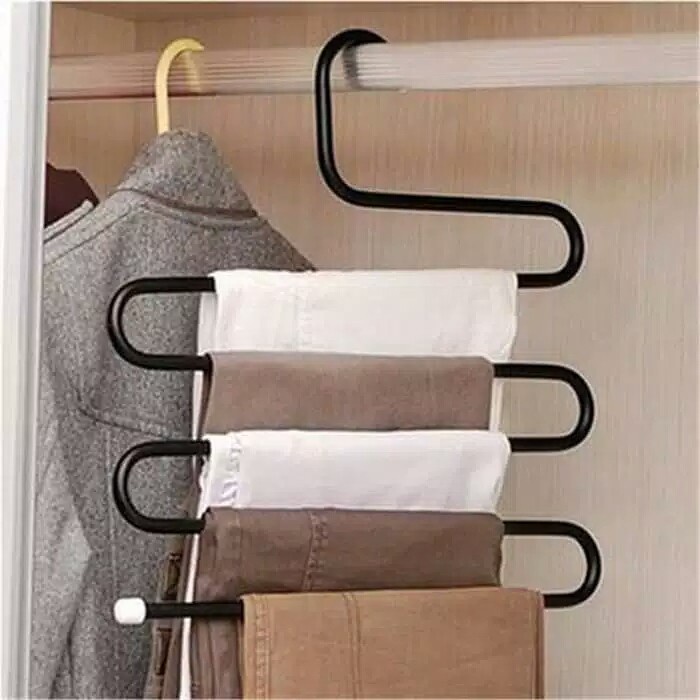 Gantungan Hanger Celana Panjang Jeans Jilbab Kain Rok Leging MURAH Murah ORIGINAL Original