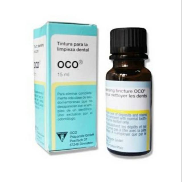 OCO cairan khusus pelunak karang gigi