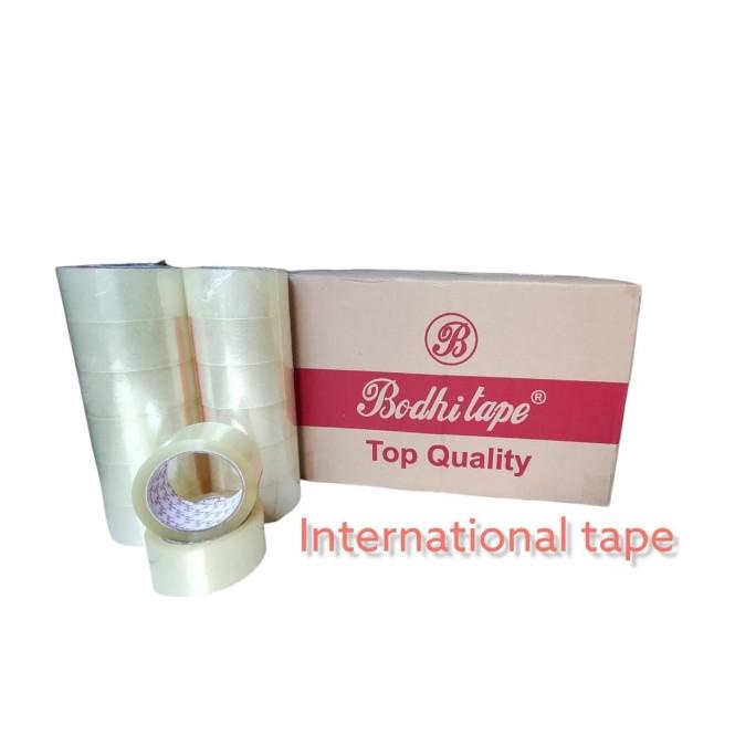 

LAKBAN BENING/COKLAT BODHI TAPE 48mm x 90yard PERDUS GRAB/GOJEK - BENING ---Termurah---