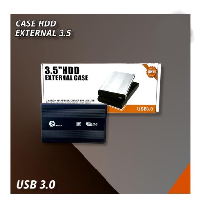 Harddisk Hdd enclosure eyota 3.5&quot; usb 3.0 5Gbps aluminum adapter - Casing hard disk drive external 3.5 inch usb3.0 adaptor