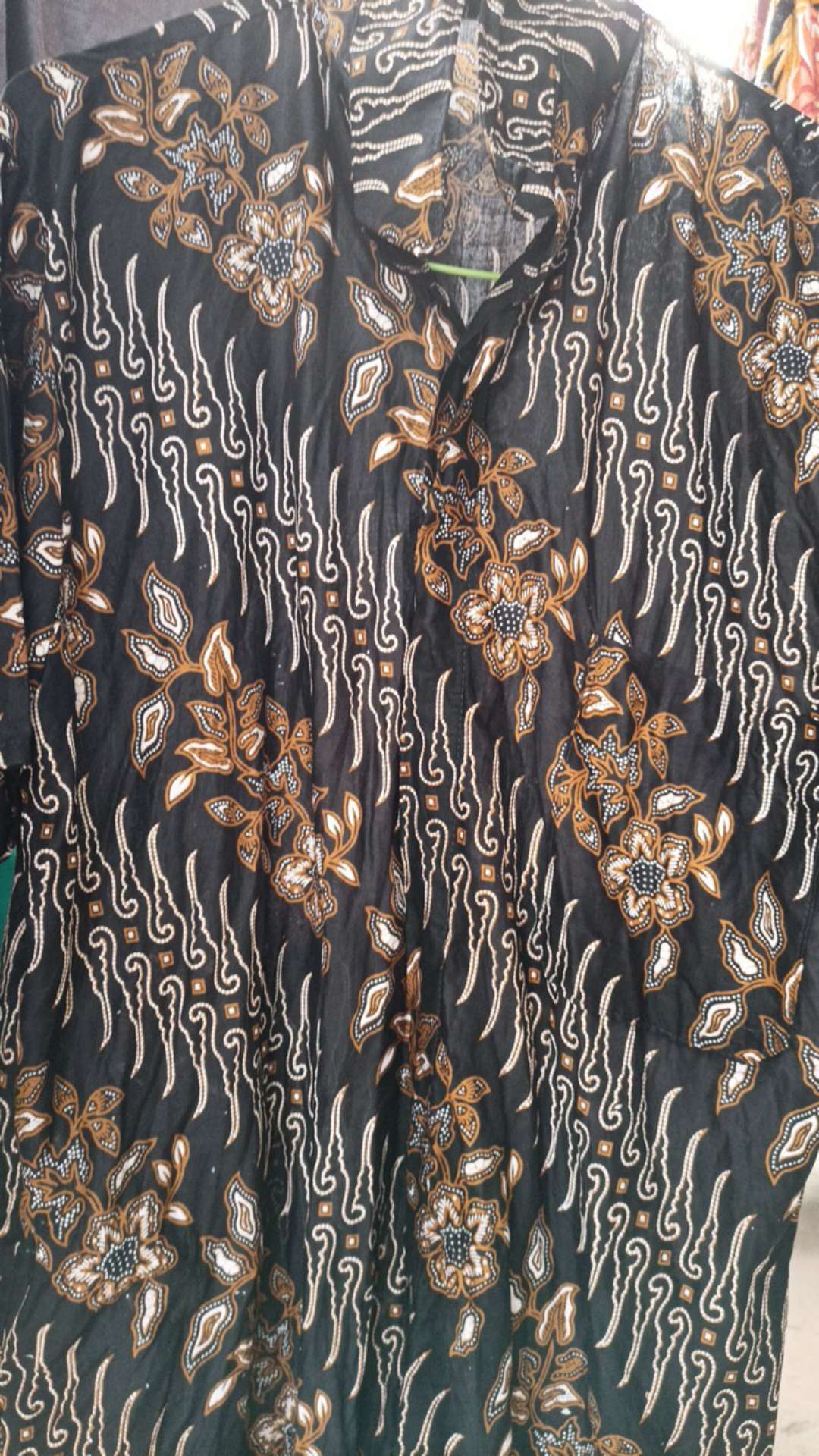 Bswart Batik Hrb026 Kenongo Hem Pendek Padi Pekalongan M L Xl | Batik Pekalongan Harga Grosir Real