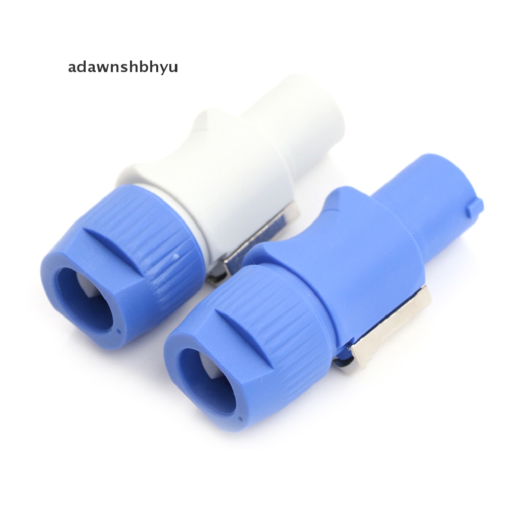 Adawnshbhyu New Konektor Putih/Biru NAC3FCA PowerCon 20A Kabel AC