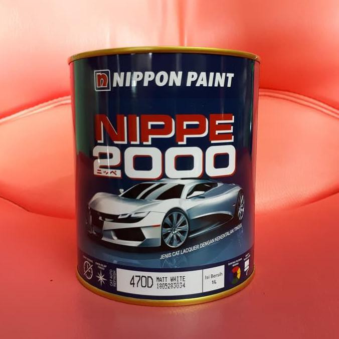 

Ready Stok! Cat Duco Nippe 2000 470D Matt White / Cat Minyak / Gojek N Grab Murah