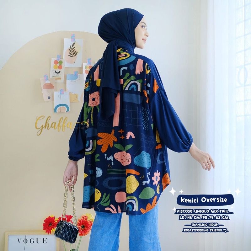 KENICI BLOUSE BY GHAFFA