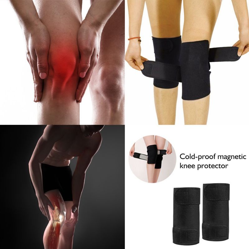 UFAZ Alat Pelindung Lutut Terapi Panas Untuk Meredakan Nyeri - Magnetik Knee Pad - Terapi Lutut