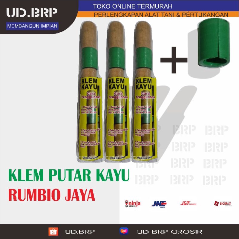 Egrek klem putar + Gelang klem cadangan