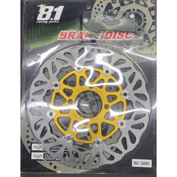 Piringan Cakram Disc 8.1 Racing Parts Disc Breake CNC Floting STANLESS 260mm Beat Vario 125 150 160 Scoopy Genio FOURSIX_46