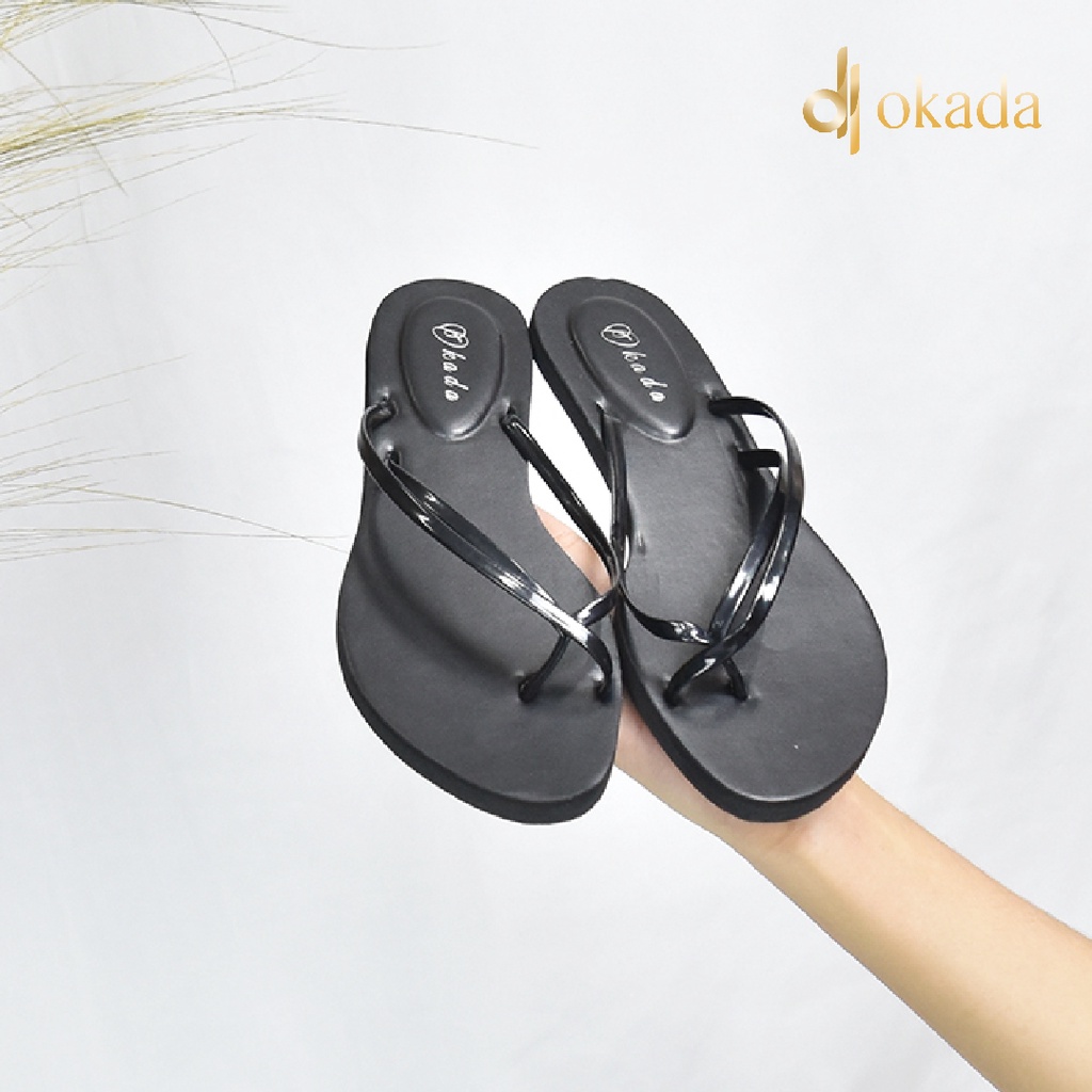 OKADA ORIGINAL JAEJIRO SANDAL JEPIT OKADA SANDAL TEPLEK SANDAL JEPIT/TEPLEK CEWEK - (JAE JIRO) ORIGINAL BY OKADA TERBARU 2023